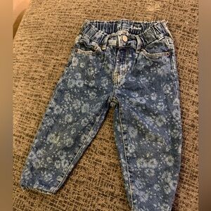 Gap Floral Jeans